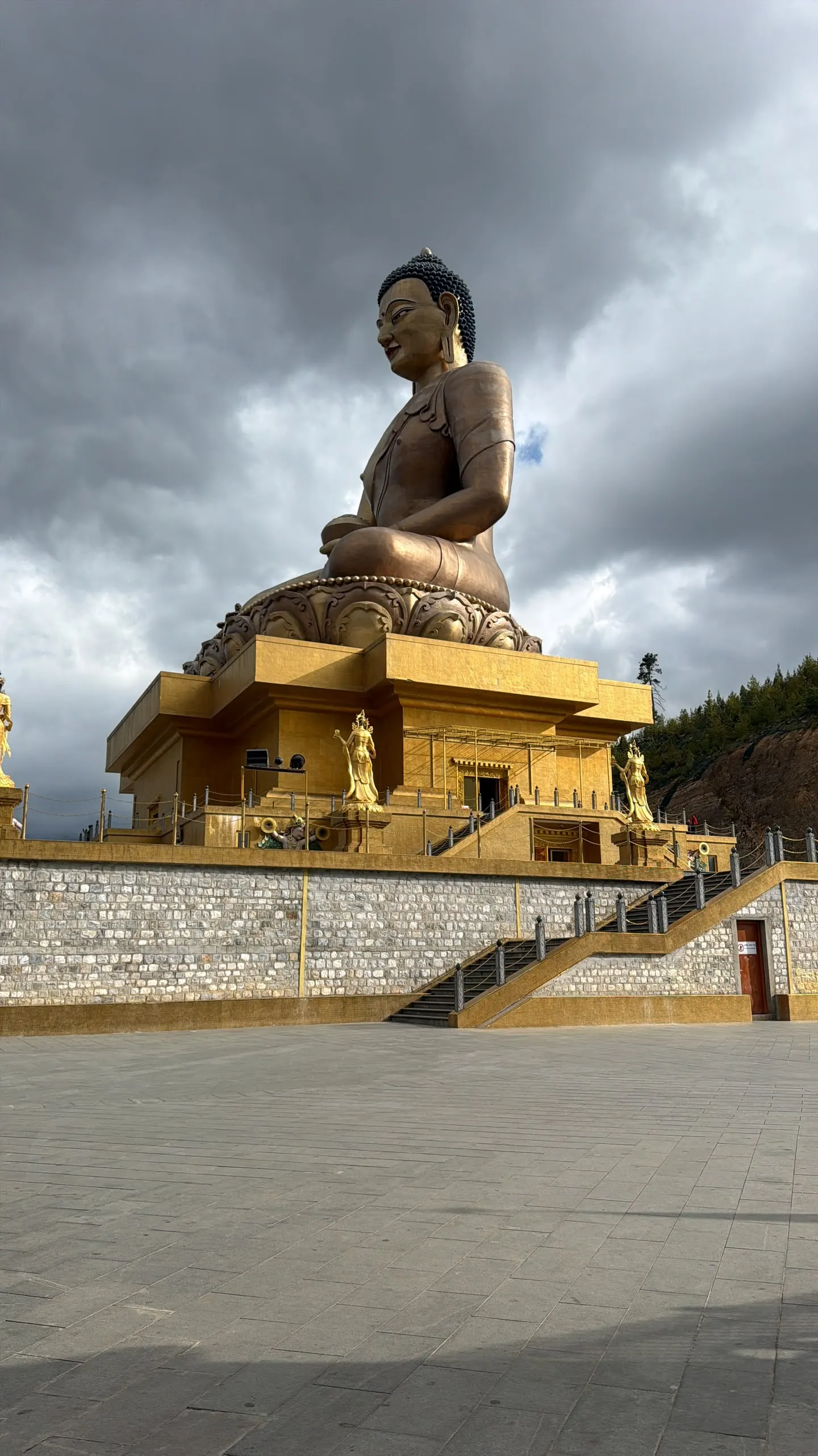 The Great Buddha Dordenma statue above Thimphu