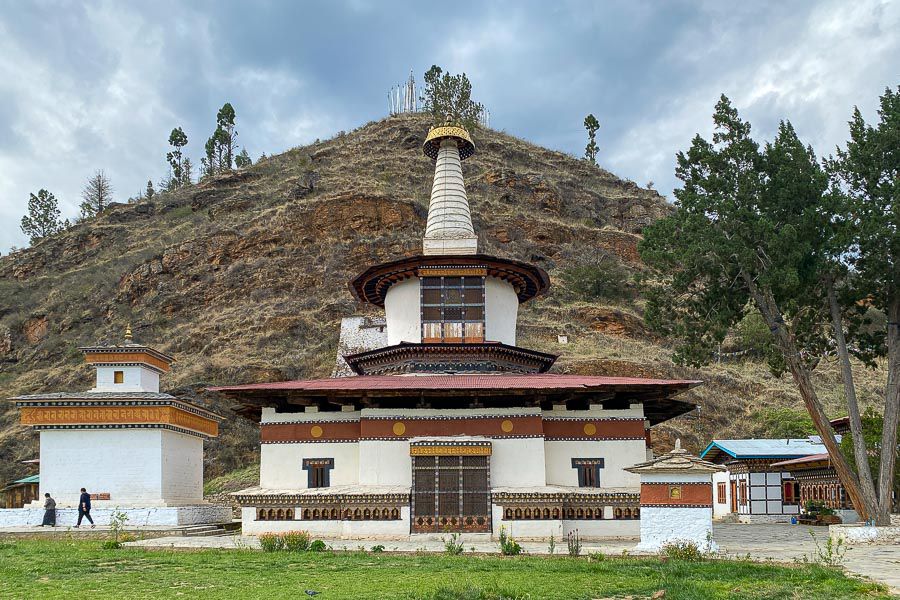Paro Dungtse Lhakhang in Bhutan
